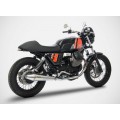 ZARD Dual Slip-on Exhaust for Moto Guzzi V7 and V7 II (all)